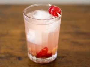Sour Cherry Gin Cocktail
