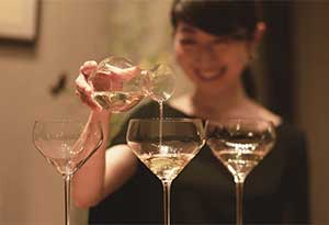 日本「高脚」Riedel纯米清酒杯 