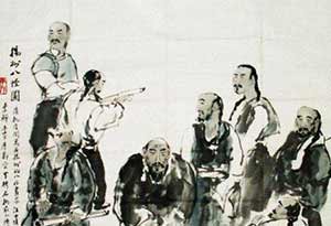 扬州八怪中有哪些好酒的人物？