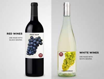 白葡萄酒和红葡萄酒的区别【图】
