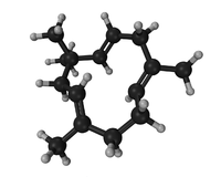 蛇麻烯分子结构