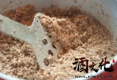 捣碎的麦芽