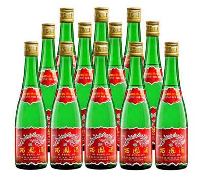 全系列陕西西凤酒价格表，以中低档价位媲美茅五剑的酒质