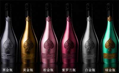 黑桃a香槟多少钱一瓶，酒中奢侈品2000到10000不等