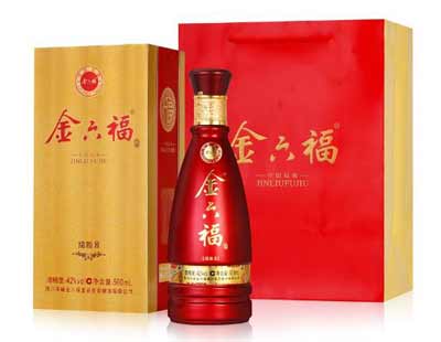 金六福42度浓香型白酒价格表，五粮液酒厂的口粮美酒很实惠3.jpg
