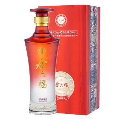 金六福42度浓香型白酒价格表，五粮液酒厂的口粮美酒很实惠4.jpg