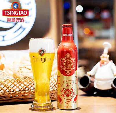青岛鸿运当头铝瓶啤酒价格表