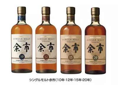 余市威士忌的主要酒款介绍