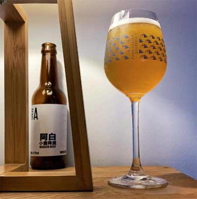 京a阿白小麦啤酒怎么样价格，适合佐餐的清爽口感但性价比一般2.jpg