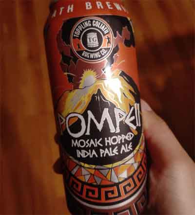 击倒巨人庞贝啤酒怎么样，薄而圆润易饮的马赛克单一酒花ipa4.jpg