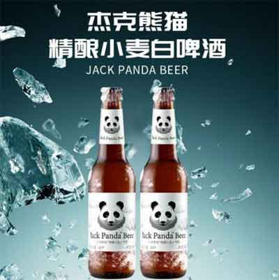 杰克熊猫精酿小麦白啤酒怎么样，表现过于平庸性价比不高