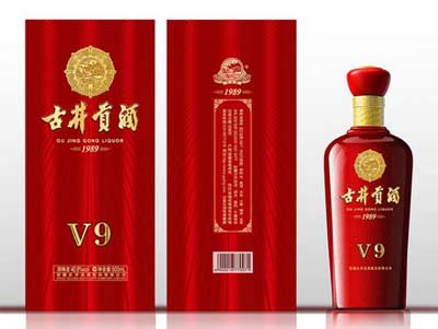 古井贡酒v9多少钱一瓶，90元左右的优质纯粮酒送礼很有面1.jpg