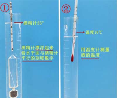 家中怎么检测白酒的度数，酒精度测定的方法三种图解