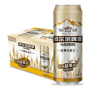 哈啤小麦王500ml市场价多少一瓶，2.5元的经典小麦啤麦香味很足3.jpg