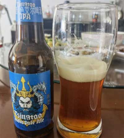 青岛啤酒ipa好喝吗，酒花香味不明显口感偏淡海神版略好些2.jpg