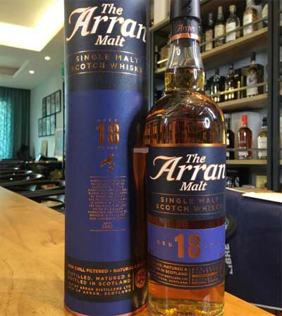 Arran艾伦18年威士忌怎么样酒评