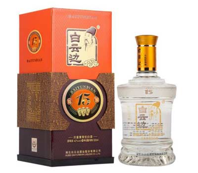 湖北白云边15年价格及图片