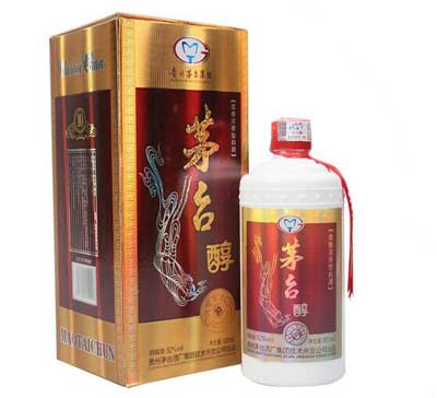 茅台醇52度500ml价格表图片