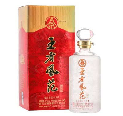 五粮液王者风范价格多少钱一瓶，集团停产老酒价格不高口感一般