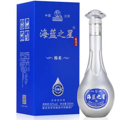 江苏洋河海蓝之星52度酒价格表