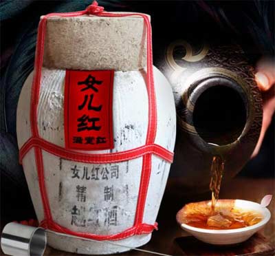 女儿红和花雕酒的区别，都是半干型绍兴加饭酒只是名字来源不同1.jpg