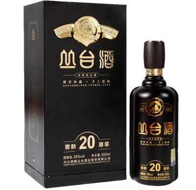 河北丛台酒20年多少钱一瓶，446元北方浓香酒口感偏绵柔但不薄