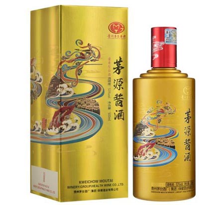 茅源酱酒53度价格多少钱一瓶，百元茅台集团酒包装大气品质一般
