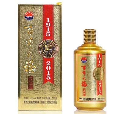 百年大福酒53度酱香型白酒价格多少钱一瓶，30窖藏 价格表