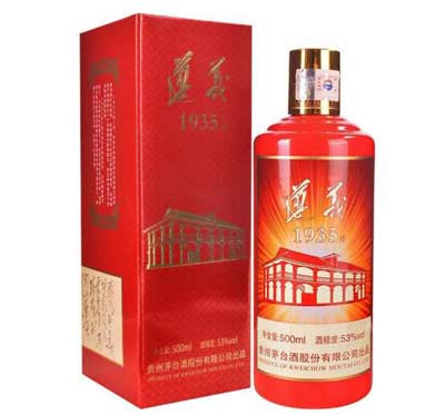 53度遵义1935酒多少钱一瓶，口感特点
