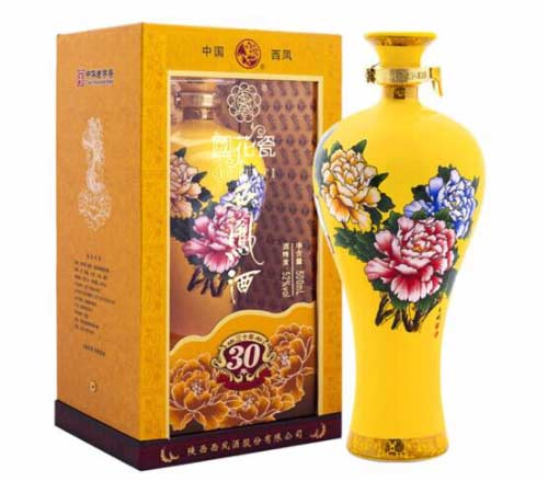 国花瓷西凤酒多少钱一瓶，口感有何特点1.jpg