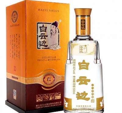 500ml 42度、45度、53度的湖北荆州白云边酒价格表