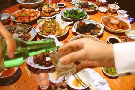 我国各地不同的开席酒礼习俗