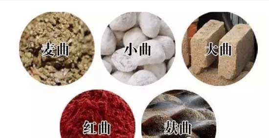 各大香型白酒所用的大曲有何不同之处？
