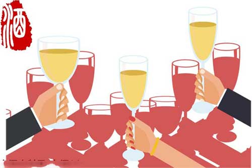 酒宴中酒量不行的人怎么办？